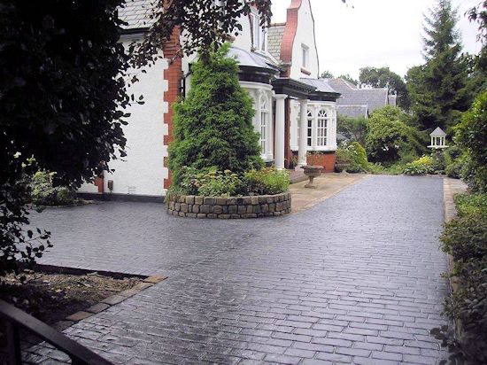 concrete driveways in Bury
